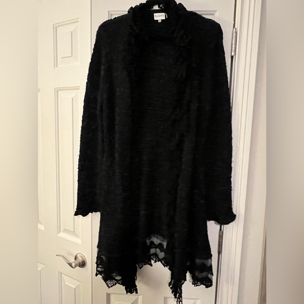 Sioni cardigan with ruffles